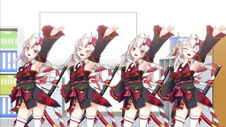 홀로그라 오죠 등장씬 [나키리 아야메]