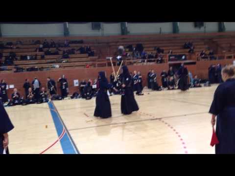 Kasahara Kendo Cup 2014 team competition: Kimura vs Fitzgerald