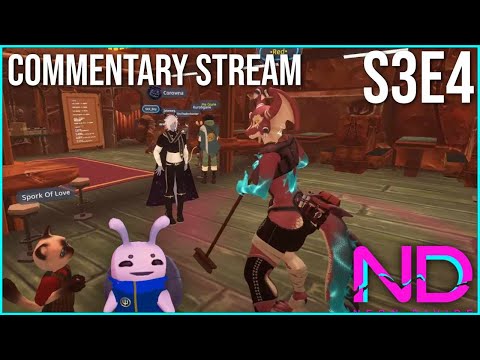 [ND-RP] Neon Divide - A VRchat Roleplay: Episode 4 Commentary Stream w/ B-Roll