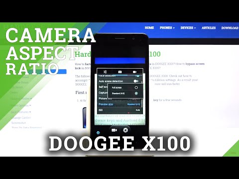 How to Change Aspect Ratio in DOOGEE X100 – Change Length to Width Ratio