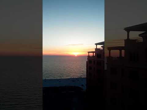 Clear water beach Sunset, Hyatt regency, Florida, US