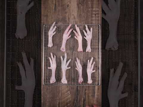 HOW TO MAKE DOG AND CAT TREATS DEHYDRATED CHICKEN FEET #Dehydrator #Snack #ChickenFeet #PetTreats