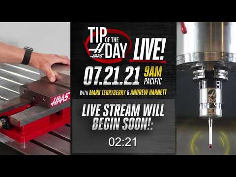 Tip of the Day Live July 21, 2021   Haas Automation 1080P 1G 한글 자막