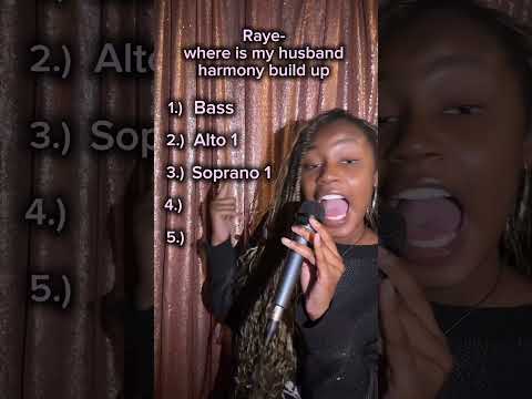 #Raye- Where the hell is my husband  #singing #coverartist #Accapella  #singer #harmony