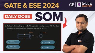 Download Lagu GATE u0026 ESE 2024 | Strength of Material (SOM) | GATE Civil/Mechanical Engineering | BYJU'S GATE Thumbnail