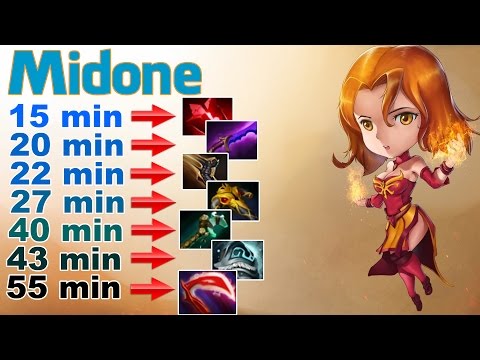 Lina by Midone | Mid | Pro 9k | Dota 2 Gameplay 2017