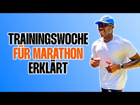 Ideal training week for the marathon (training plan explained)
