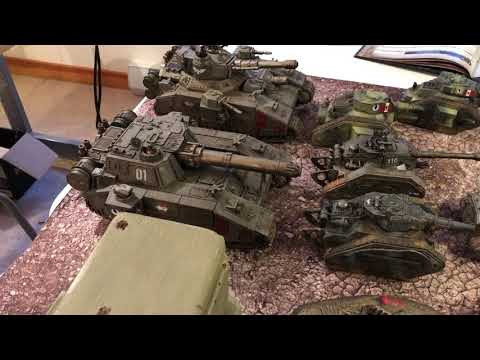 Orks VS Armageddon Steel Legion Warhammer 40K Apocalypse Battle Report 4,000 pts