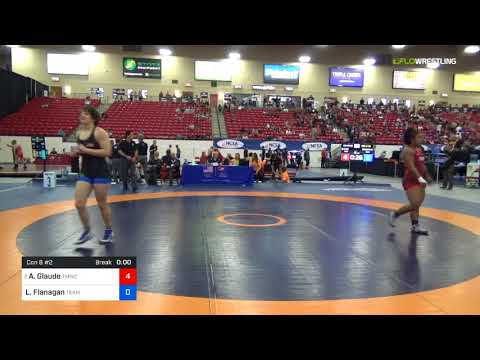 2018 Marine Corps US Open/Senior Women's Freestyle 68 Con 8 #2 - Alexandria Glaude (TMWC) Vs. Lena