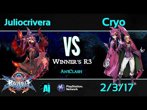 AniClash 58 - Juliocrivera (Nine) vs. Cyro (Relius) Winner's R3 - BBCF Blazblue CF