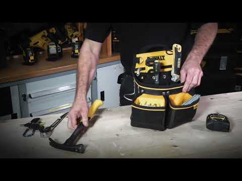DeWalt DWST1-75650 Heavy Duty Tool Belt Nail Pouch