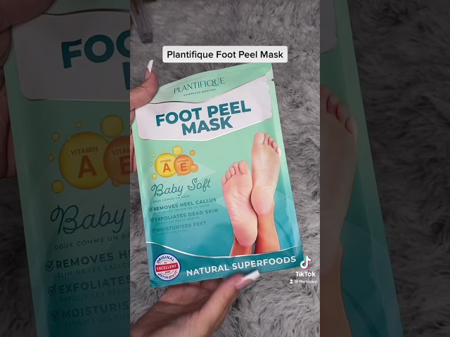 Vídeo relacionado con 2 Pares Mascarilla Pies Peeling, Foot Peel Mask, Hidratantes Para Pies Secos Agrietados, Reparar El TalóN Agrietado Muerto, Mujeres Y Hombres(Fresa Y Papaya)