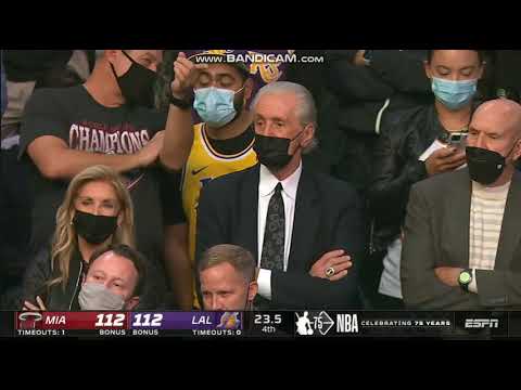 Pat Riley Didn't Impressed on PJ Tucker Putback Dunk vs Lakers