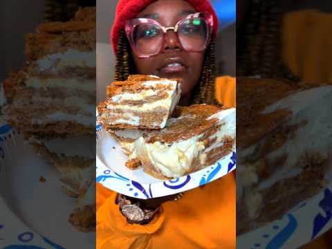 Caramel oatmeal cream pie ice cream sandwich recipe ….🥰 or 🤮