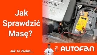 Jak sprawdzić masę w samochodzie na różnych elementach za pomocą miernika multimetru?