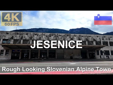 JESENICE, Slovenia 🇸🇮 in 4K | 2025 | Walk in Alpine Town Stuck in the Past