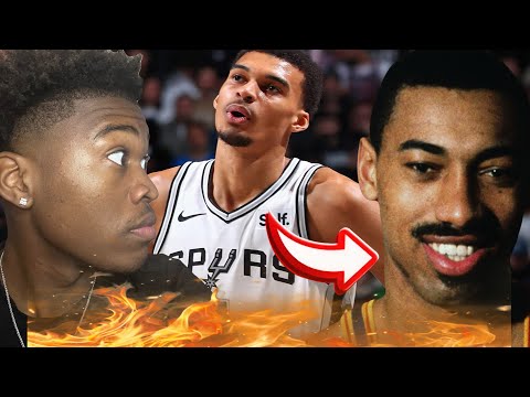 *MODERN DAY WILT CHAMBERLAIN* REACTING To WEMBY Drops Rare 10 BLOCKS Triple-Double 😮