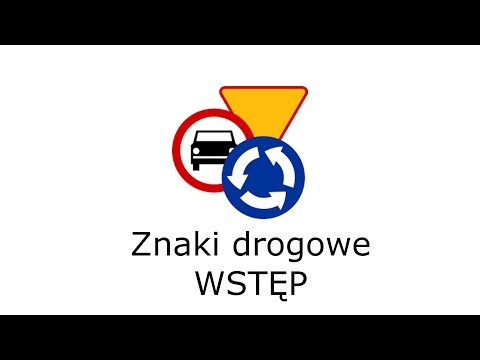#1 - Znaki drogowe - Wstęp