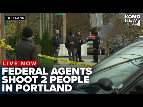 Portland leaders hold a press conference on the US Border agent shooting of two people