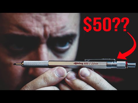 $50 for a Pencil?? Rotring 800 Lead Holder Review