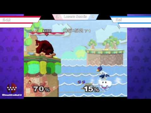 Melee Gamma II - K12 (DK, Samus) vs Kei (Falco, Sheik) - Losers Semis