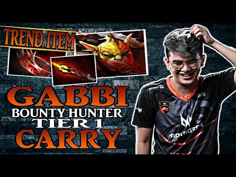 TNC GABBI - BOUNTY HUNTER NEW CANCER BUILD DAGON DOTA 2 7.25b GAMEPLAY UPDATE.