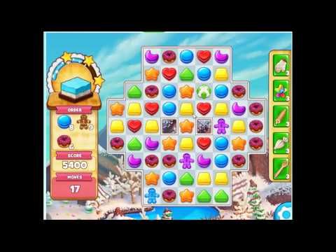 Cookie Jam level 132 , 3 stars