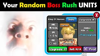 POV: Your Random Boss Rush Luck (Unrealistic Edition) | All Star Tower Defense (ASTD)