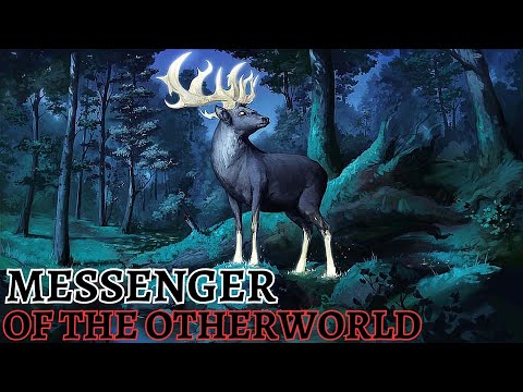 Highland Stag the Messenger of the Otherworld  - Mythology & Folklore