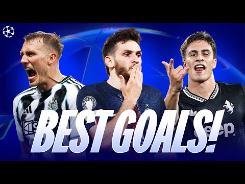 The BEST Champions League Goals So Far This Season!