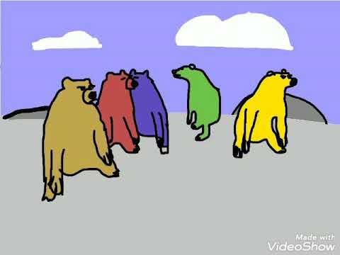 Bears Dancing to sweet Dreams (Animation)