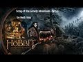 Song of the Lonely Mountain - lyrics (traduction ...