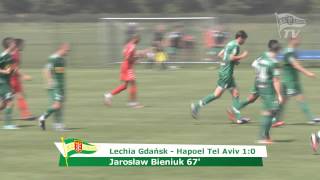 preview picture of video 'Lechia Gdańsk - Hapoel Tel Aviv. Bramka Jarosława Bieniuka'