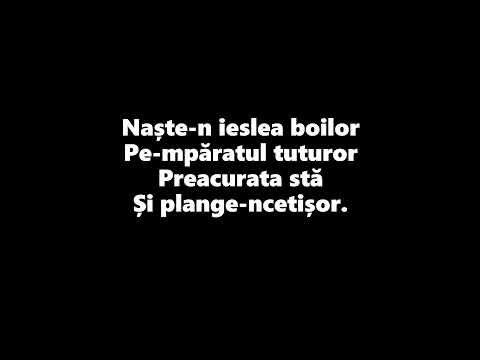 La Bethleem,colo n jos versuri