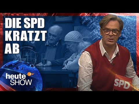 Matthias Matschke beim SPD-Ortsverband in Gelsenkirchen | heute-show vom 29.09.2017