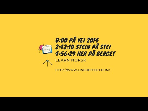 Norwegian Complete listening practice (NORSK A1,A2,B1,B2)