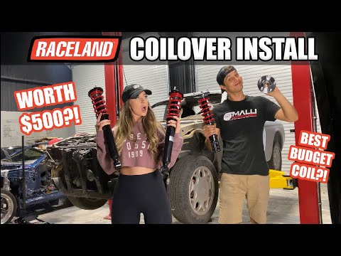 Best Budget Coilovers?! Racelands + 5 Lug Swap for the Giveaway 240SX