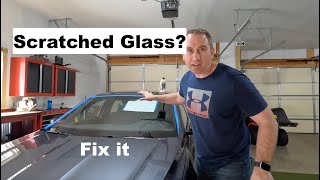 How to Remove Scratches from Glass - Renew Windshield