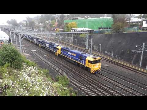 Quad 82 class with PN coal train CA66 - 31/8/19