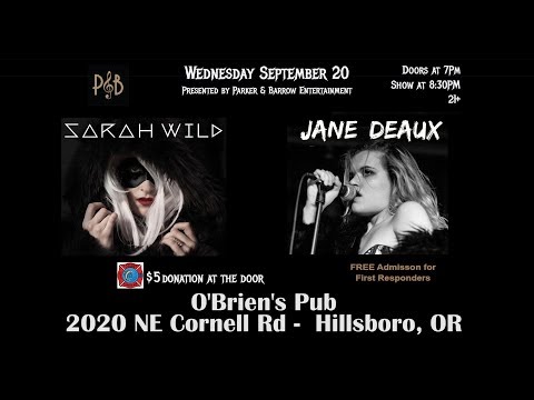 Benefit Concert with Sarah Wild and Jane Deaux