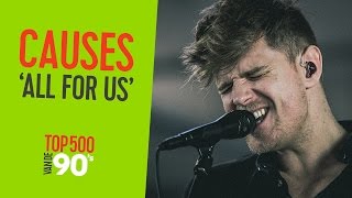Causes - 'All For Us' (live bij Qmusic) // Mattie & Wietze