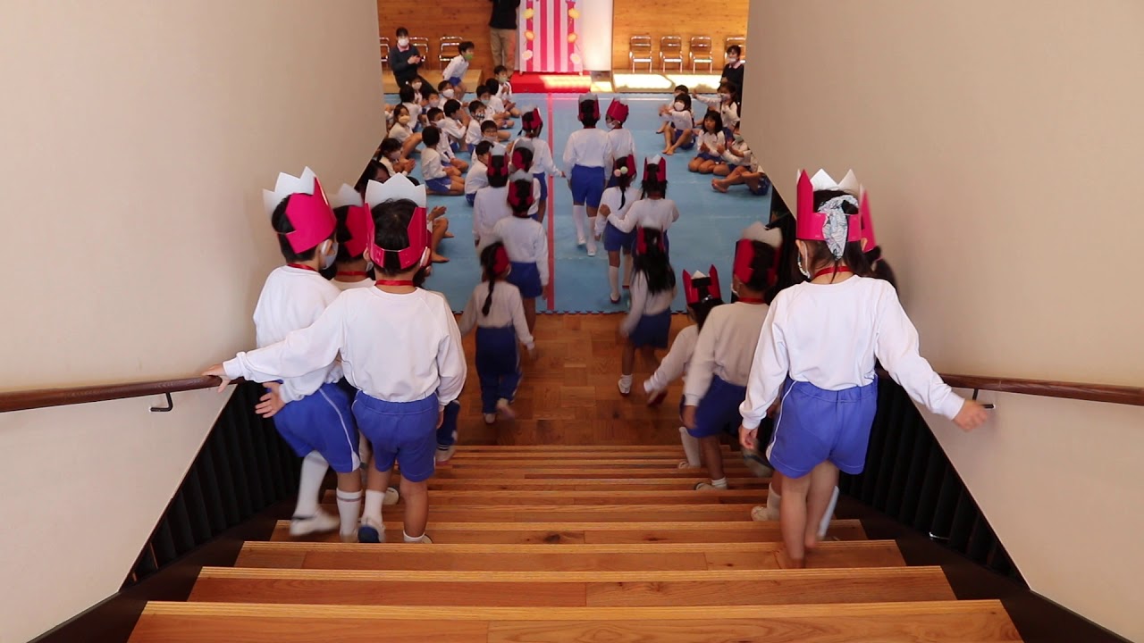 【慶応幼稚園（愛媛・松山）】誕生児の入場（2020.11.26）