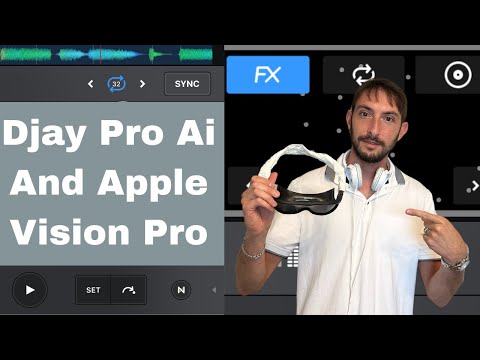 Djay Pro ai And Apple Vision Pro