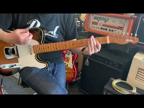 VIDEO- FENDER Telecaster 'Custom Shop' TL62 1990 - 2TS Sunburst - USA image 19