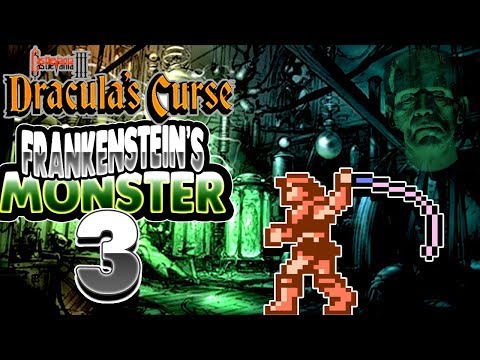 Castlevania III: Dracula's Curse Let's Play 3 Frankenstein's Monster
