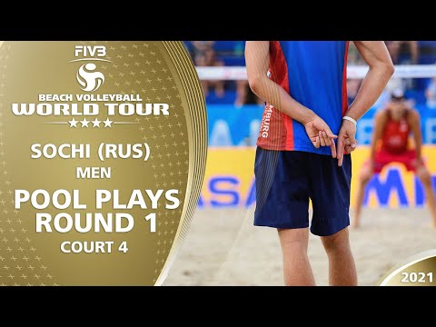 Relive Court 4 | Men's Pool Play - Round 1 | Full Day | 4* Sochi 2021