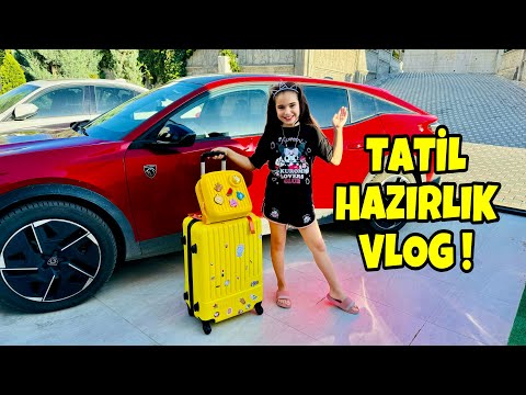 ELİF SİNEM TATİL VALİZİ HAZIRLIK VLOG !! VALİZİMDE NELER VAR ?!