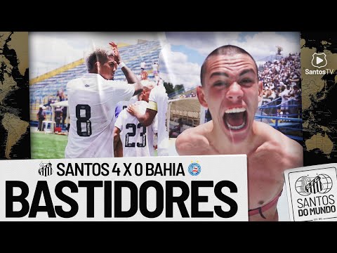 SANTOS 4 X 0 BAHIA | BASTIDORES | COPINHA (15/01/23)