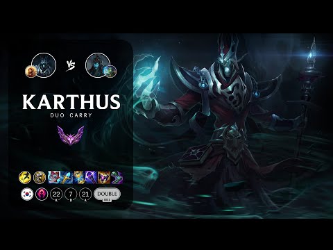 Karthus Bot vs Kalista - KR Master Patch 12.21