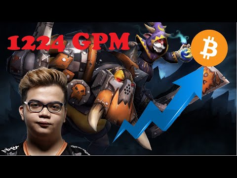 Fnatic.Raven Alchemist's networth goes up faster than Bitcoin!! 1224 GPM Alchemist 71k gold lead!